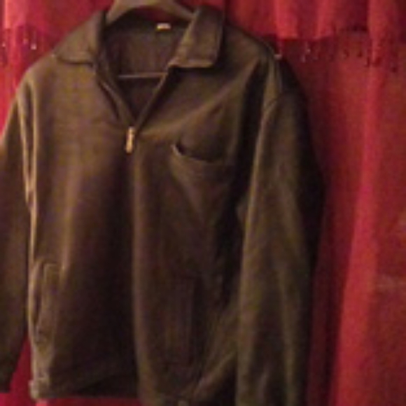 Leather company black leather coat - Picture 2 of 2